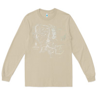 Mushroom middle earth map [tb] Long Sleeve Tee - linhVisuals