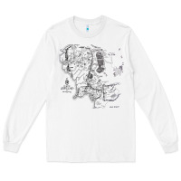 Middle Earth Map [tw] Long Sleeve Tee | Teevron