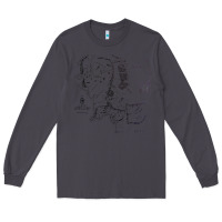 Smoke middle earth map [tw] Long Sleeve Tee - linhVisuals
