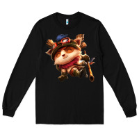 Black league of legends teemo Long Sleeve Tee - linhVisuals
