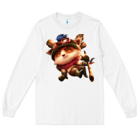 White league of legends teemo Long Sleeve Tee - linhVisuals