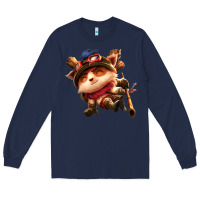 Navy league of legends teemo Long Sleeve Tee - linhVisuals