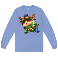Colony Blue league of legends teemo Long Sleeve Tee - linhVisuals