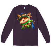 Plum league of legends teemo Long Sleeve Tee - linhVisuals
