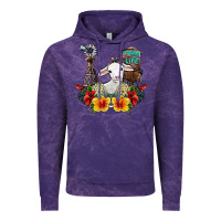 Cloud Purple farm life sheep Vintage Hoodie - SublimationCraftShop