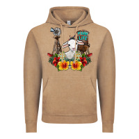 Vintage Coffee farm life sheep Vintage Hoodie - SublimationCraftShop