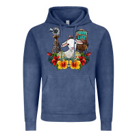 Vintage Denim farm life sheep Vintage Hoodie - SublimationCraftShop