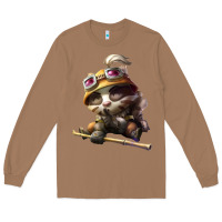 Toasted Coconut league of legends teemo Long Sleeve Tee - linhVisuals