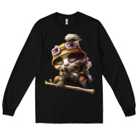 Black league of legends teemo Long Sleeve Tee - linhVisuals