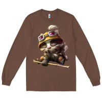 Chestnut league of legends teemo Long Sleeve Tee - linhVisuals