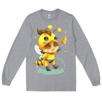 Heather Grey league of legends beemo Long Sleeve Tee - linhVisuals