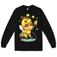 Black league of legends beemo Long Sleeve Tee - linhVisuals