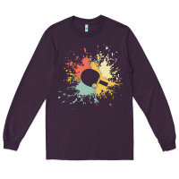 Plum ping pong t  shirt p i n g p o n g i n k s p l a s h t  shirt Long Sleeve Tee - linhVisuals