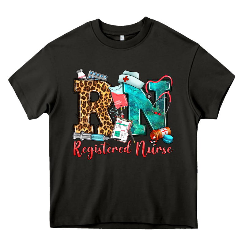 Registered Nurse Heavy Core Tee by OliviaCreatesArt | Teevron
