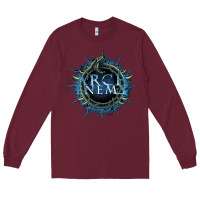 Burgundy arch enemy Long Sleeve Tee - linhVisuals