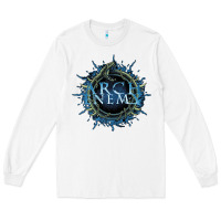 White arch enemy Long Sleeve Tee - linhVisuals