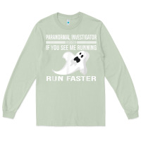 Matcha paranormal investigator ghost hunting t shirt Long Sleeve Tee - linhVisuals