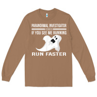 Toasted Coconut paranormal investigator ghost hunting t shirt Long Sleeve Tee - linhVisuals