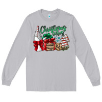 Moon Dust Christmas Vibes Long Sleeve Tee - CowhideDigitalArt