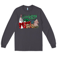 Smoke Christmas Vibes Long Sleeve Tee - CowhideDigitalArt