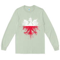 Matcha polish eagle  polish pride  polish flag  polish t shirt Long Sleeve Tee - linhVisuals