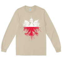 Mushroom polish eagle  polish pride  polish flag  polish t shirt Long Sleeve Tee - linhVisuals