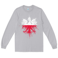 Moon Dust polish eagle  polish pride  polish flag  polish t shirt Long Sleeve Tee - linhVisuals