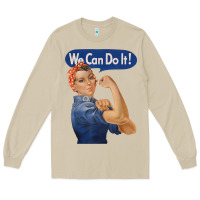 Mushroom rosie the riveter shirt we can do it feminist retro t shirt Long Sleeve Tee - linhVisuals