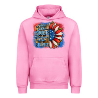 Fuchsia Pink patriotic sunflower land of the free Urban Hoodie - Jasminsmagicworld