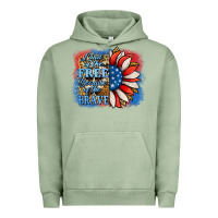 Pigment Oil Green patriotic sunflower land of the free Urban Hoodie - Jasminsmagicworld