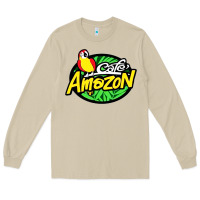 Mushroom cafe #amazon Long Sleeve Tee - linhVisuals