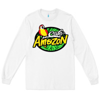 White cafe #amazon Long Sleeve Tee - linhVisuals