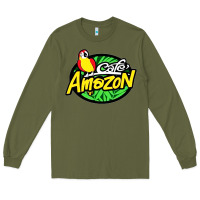 Army Green cafe #amazon Long Sleeve Tee - linhVisuals