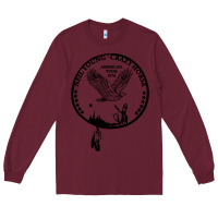 Burgundy neil young crazy horse american tour 1976 [tw] Long Sleeve Tee - linhVisuals