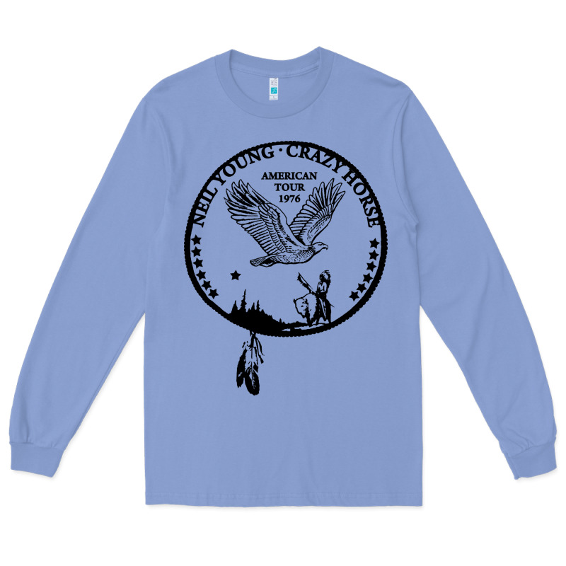 Neil Young Crazy Horse American Tour 1976 [tw] Long Sleeve Tee by linhVisuals | Teevron