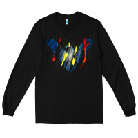 Black nightwing super hero Long Sleeve Tee - linhVisuals