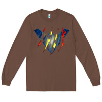 Chestnut nightwing super hero Long Sleeve Tee - linhVisuals
