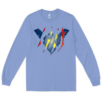 Colony Blue nightwing super hero Long Sleeve Tee - linhVisuals