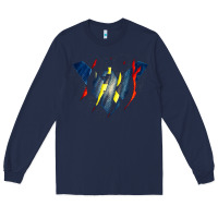 Navy nightwing super hero Long Sleeve Tee - linhVisuals