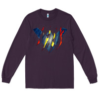 Plum nightwing super hero Long Sleeve Tee - linhVisuals