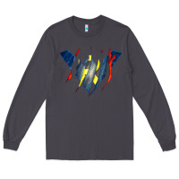 Smoke nightwing super hero Long Sleeve Tee - linhVisuals