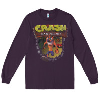 Plum crash bandicoot 1966 Long Sleeve Tee - linhVisuals