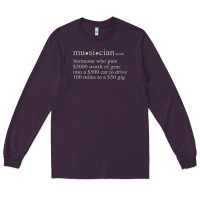 Plum musician definition Long Sleeve Tee - linhVisuals