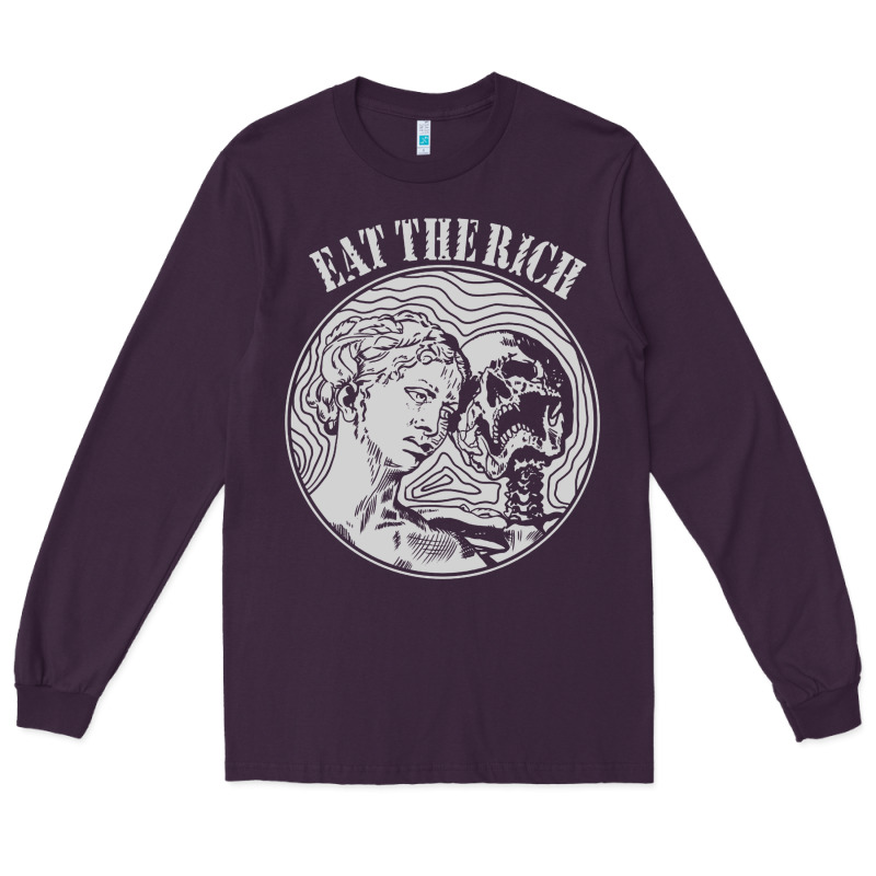 Eat The Rich Long Sleeve Tee by linhVisuals | Teevron