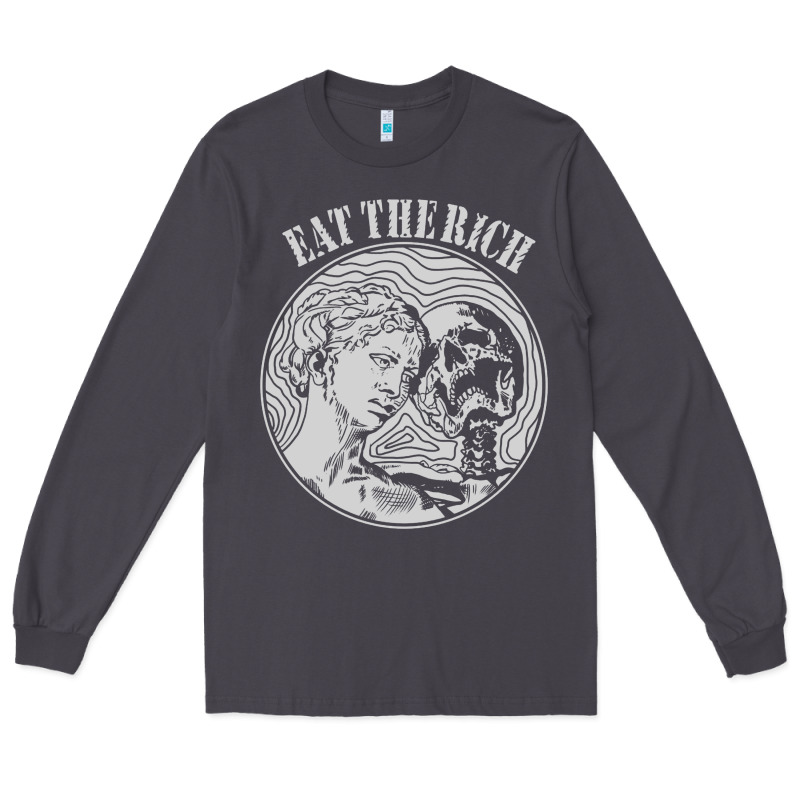 Eat The Rich Long Sleeve Tee by linhVisuals | Teevron