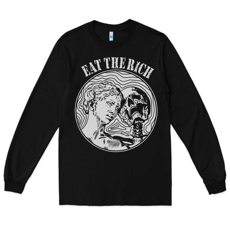 Eat The Rich Long Sleeve Tee by linhVisuals | Teevron