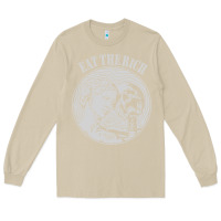 Mushroom eat the rich Long Sleeve Tee - linhVisuals