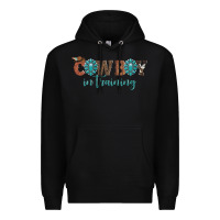 Black cowboy in training Premium Hoodie - Artiststas