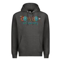 Charcoal Heather cowboy in training Premium Hoodie - Artiststas