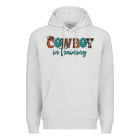 Dove Grey cowboy in training Premium Hoodie - Artiststas